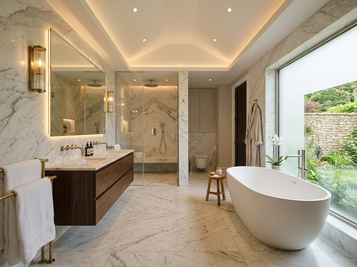 Custom Bathroom Renovation in Benton