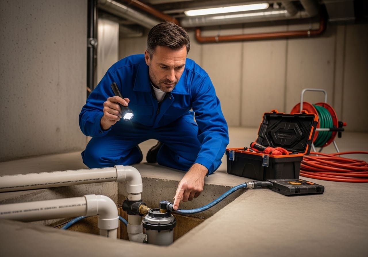 Sump Pump Installation & Repair in Benton
