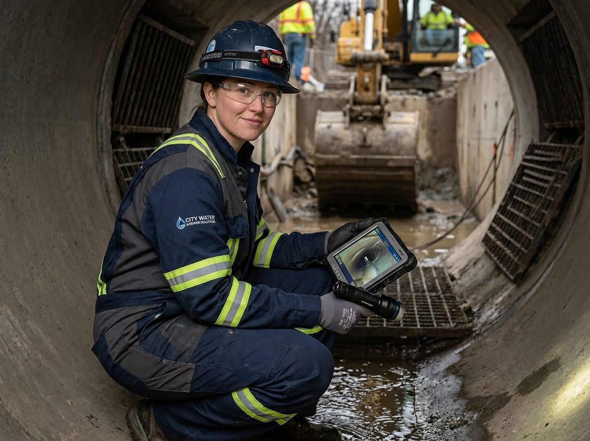 Sewer Line Inspection & Replacement in Benton